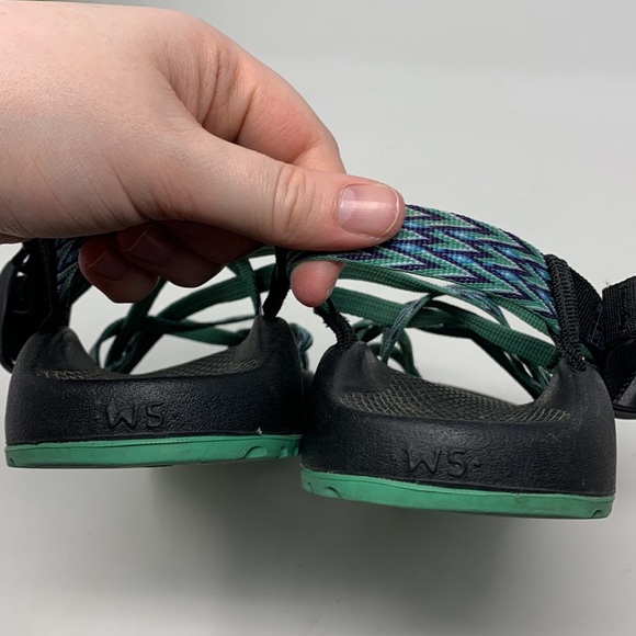 Chaco Green X2 Z Women's Sandals Size 5 - Picture 5 of 9
